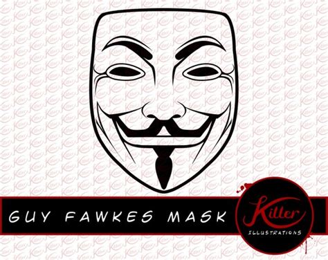 Guy Fawkes Mask Vector at GetDrawings | Free download