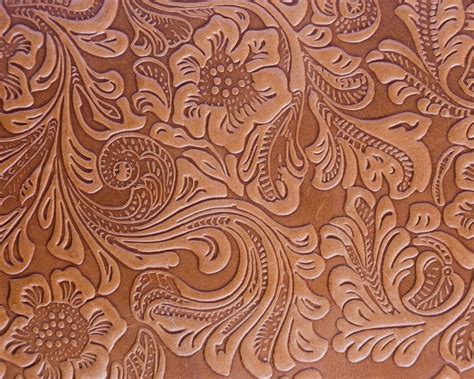 leather tooling patterns popular types