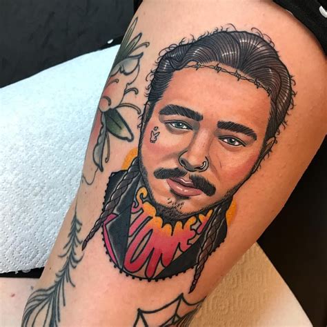 Post Malone Inspired Tattoos
