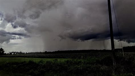 Tornado forming or just heavy rain? : weather