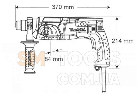Перфоратор Makita HR2470 - купить перфораторы Макита 2470 c доставкой ...