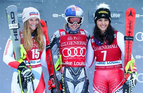 ledecka takes lake louise downhill skitheworldcom