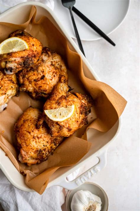 Easy Baked Chicken Thighs - Tasting With Tina