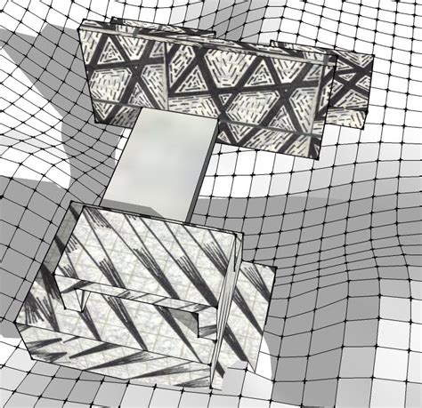 Rebecca Penn: Images of Laboratory Model in Sketchup