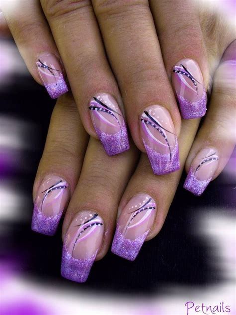 Purple | Purple nail art designs, Purple nail designs, Purple nail art