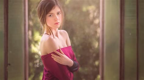 Pink Top Sexy Wallpaper,HD Girls Wallpapers,4k Wallpapers,Images