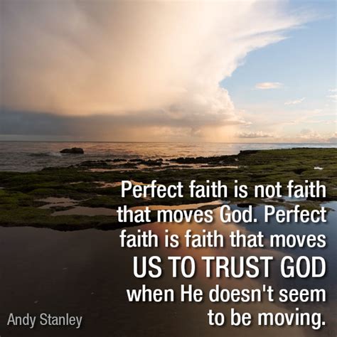 Perfect faith is not faith - SermonQuotes