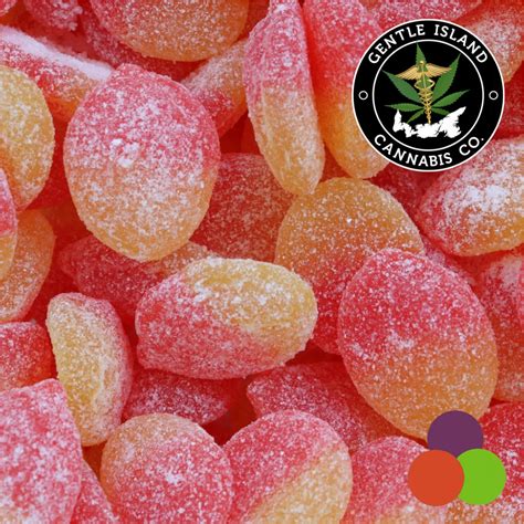 Fuzzy Peaches – Gentle Island Cannabis Co.