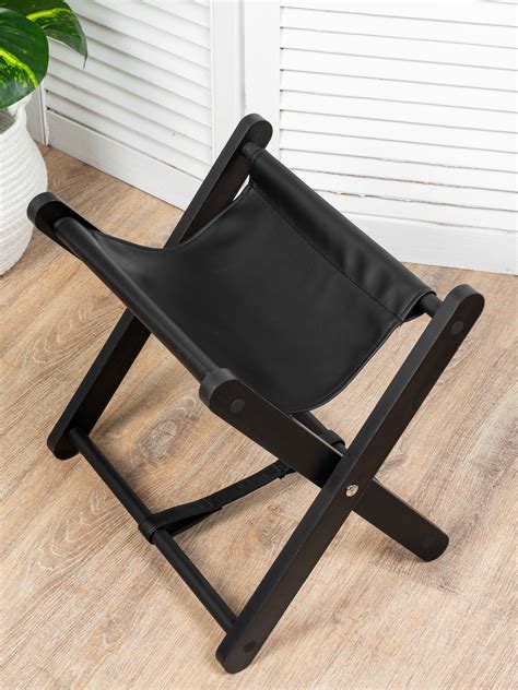 Стул подставка для сумки Total Black Pro M nail 460х390х80 мм, черный ...