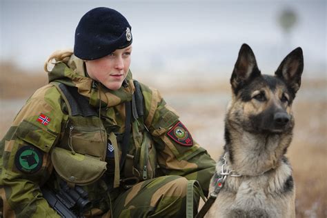 Norwegian Military K-9 Unit | Norwegian dog handler from the… | Flickr