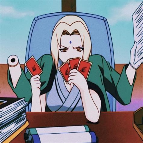 Even Lady Tsunade needs some time to have fun 🎴 : r/TsunadeSenju
