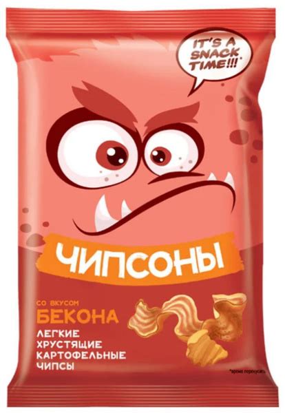 Чипсы Чипсоны Бекон, 40 г - купить с доставкой по выгодным ценам в ...