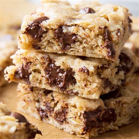 Oatmeal Cookie Bars - Beaming Baker