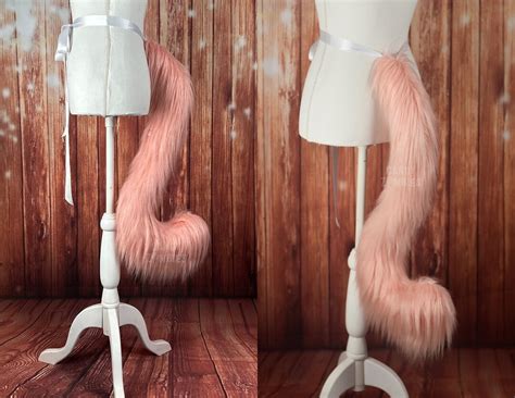 Fluffy Animal Tail - Handmade Furry Cosplay Tail - Therian Gear