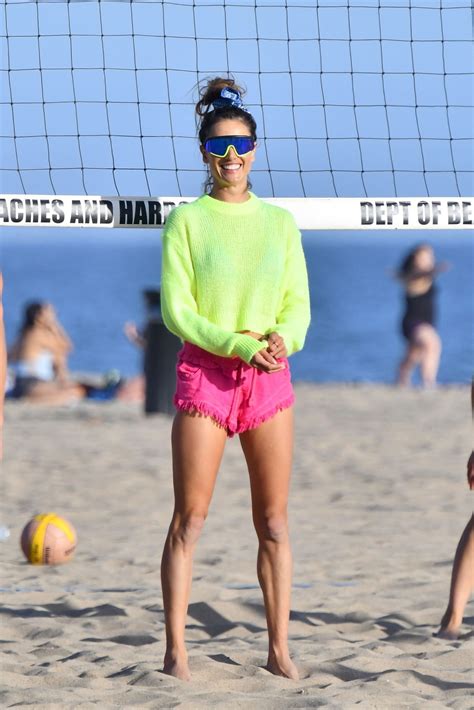 Alessandra Ambrosio On Beach - Hot Celebs Home