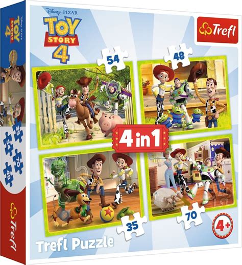 Играта на играчките 4 - Отбор играчки - 4 пъзела - 里 - store.bg