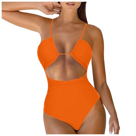 Gubotare Bathing Suit for Women One Piece One Piece Swimsuit Women