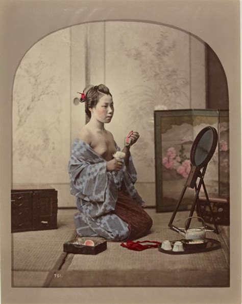 Молодая женщина перед зеркалом Culture, Japan, Inspiration, Painting ...