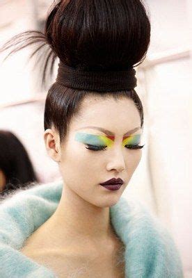 heart  high fashion makeup photoshoot makeup scene hair