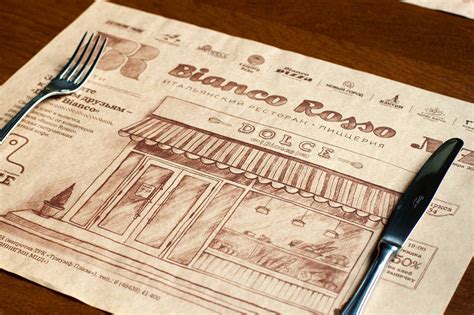 Плейсметы и подложки черно-белая печать от 50 шт