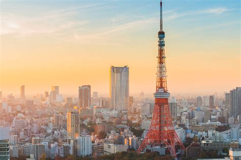 Download Tokyo Tower In Daytime Wallpaper | Wallpapers.com
