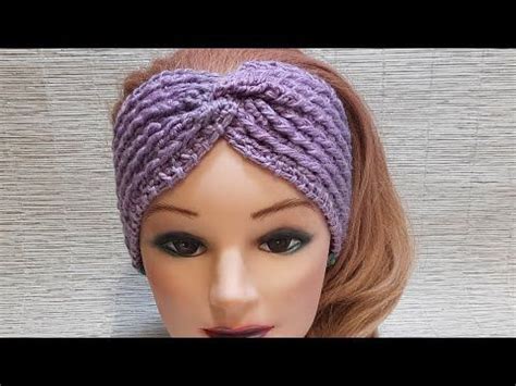 Повязка-Чалма крючком.🧶узор плотный всего 2 ряда😍👍 | Схемы вязания ...