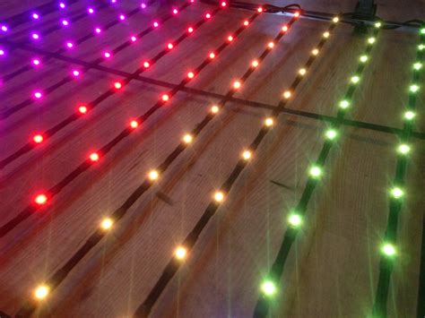 DMX controlled RGB led panel