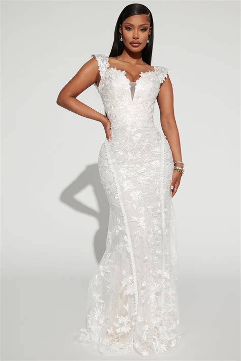 fashion nova wedding dress 10