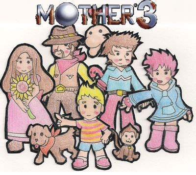 Mother 3 Characters by Dan-ja-man on DeviantArt