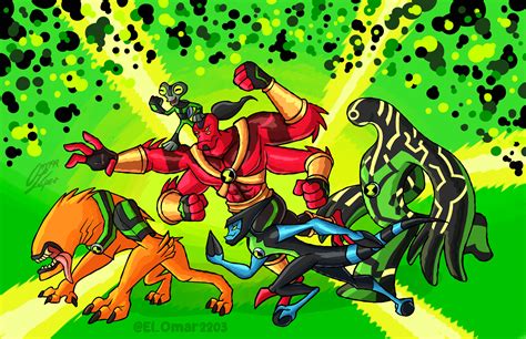 Ben 10, the first Five by Omar2203 on Newgrounds
