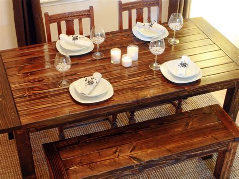 homemade dining table home design ideas