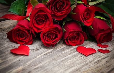 Download Flower Red Flower Red Rose Heart Holiday Valentine's Day 4k