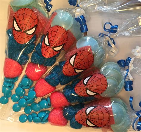 SpiderMan Birthday Party Food Ideas