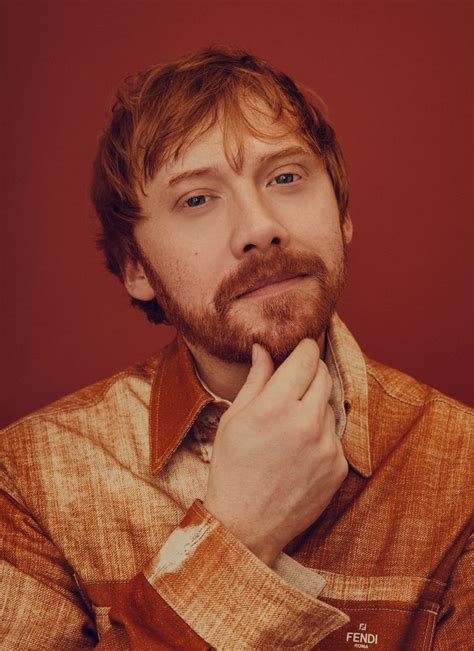 side  rupert grint bustle magazine