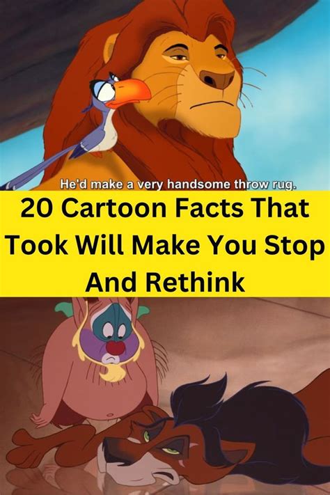 20 cartoon facts that took will make you stop and rethink – Artofit