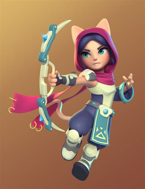 ArtStation - Mia the archer
