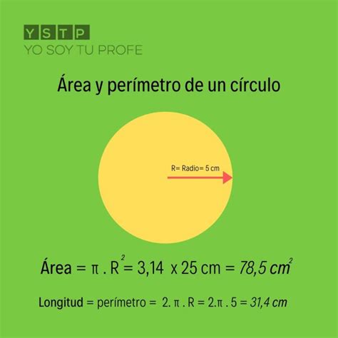 ¿Sabes calcular el área y el perímetro del círculo? - Yo Soy Tu Profe