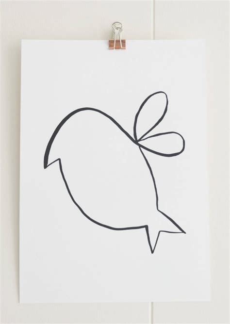 Simple Bird Line Drawing at PaintingValley.com | Explore collection of ...