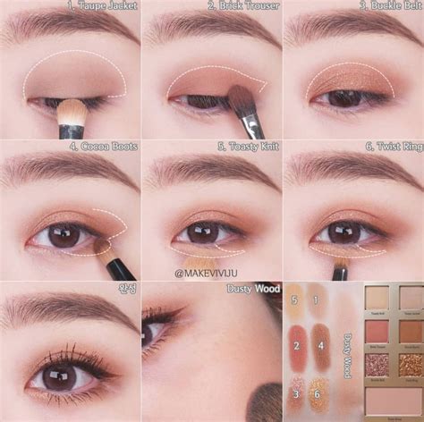 Natural Asian Eye Makeup Tutorial | Daily Nail Art And Design