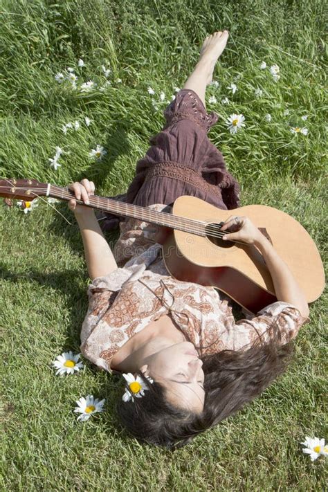 Hippie music stock photo. Image of love, happy, brown - 21958372