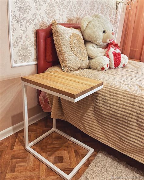 Прикроватный столик Лофт (LOFT) кофейный в интернет-магазине Ярмарка ...
