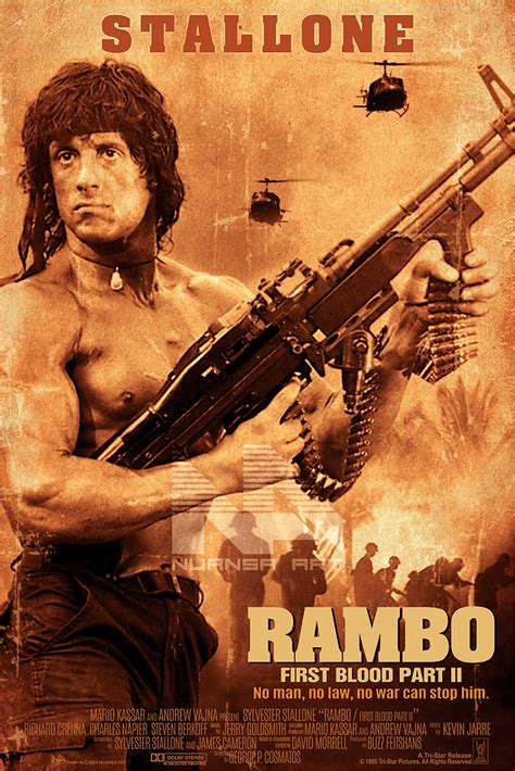 rambo  blood poster