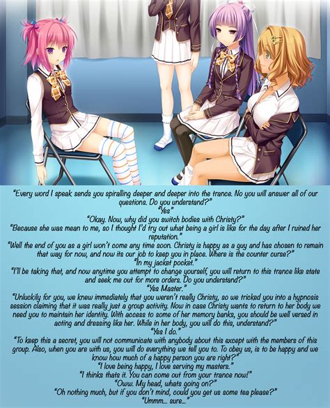 TG Caption: Hypnotherapy by TG-Cradle on DeviantArt