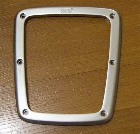 Рамка КПП STI — Subaru Forester (SG), 2,5 л, 2005 года | стайлинг | DRIVE2