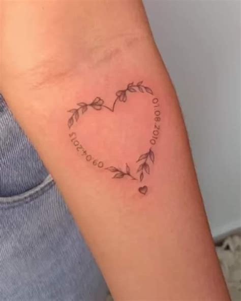 Tatuagem De Nome Com Coração No Final - Pin de Heather Stupay em Got Ink? | Tatuagem coração com nome ...