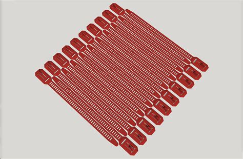 Improved, new, reusable zip ties! 4 lengths to choose from, batches