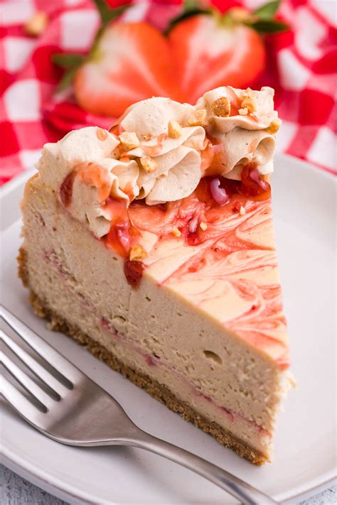 Peanut Butter & Jelly Cheesecake - 4 Sons 'R' Us