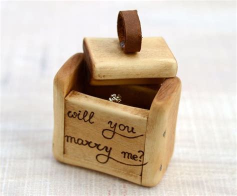 Proposal box Wood ring box Proposal Ring box Wooden | Etsy | Wood ring ...