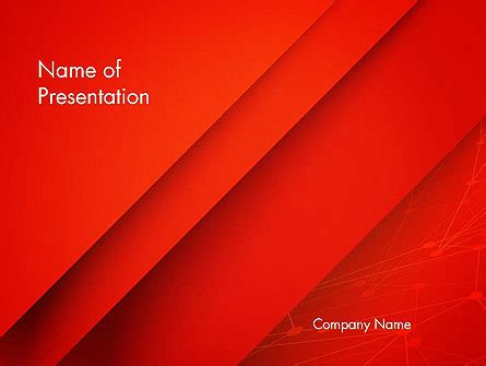 Free Abstract Red Powerpoint Template Prezentr Powerpoint Templates Images