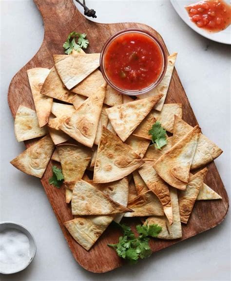 Air Fryer Tortilla Chips - A Quick Semi-Homemade Snack! | CAHM